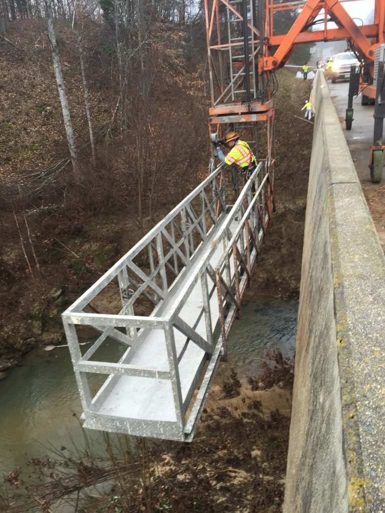 IMG_0102 precon marine worker preparing for a bridge maintenance preparation