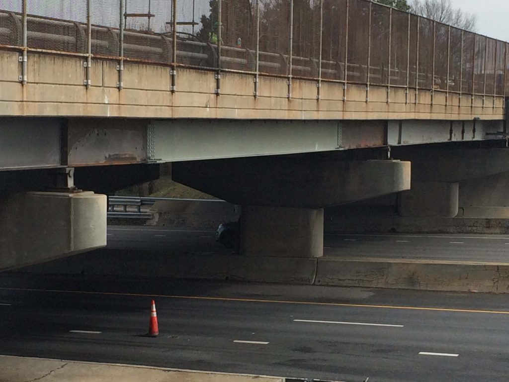 IMG_0390 refurbished steel beams under a bridge that precon marine workers repaired