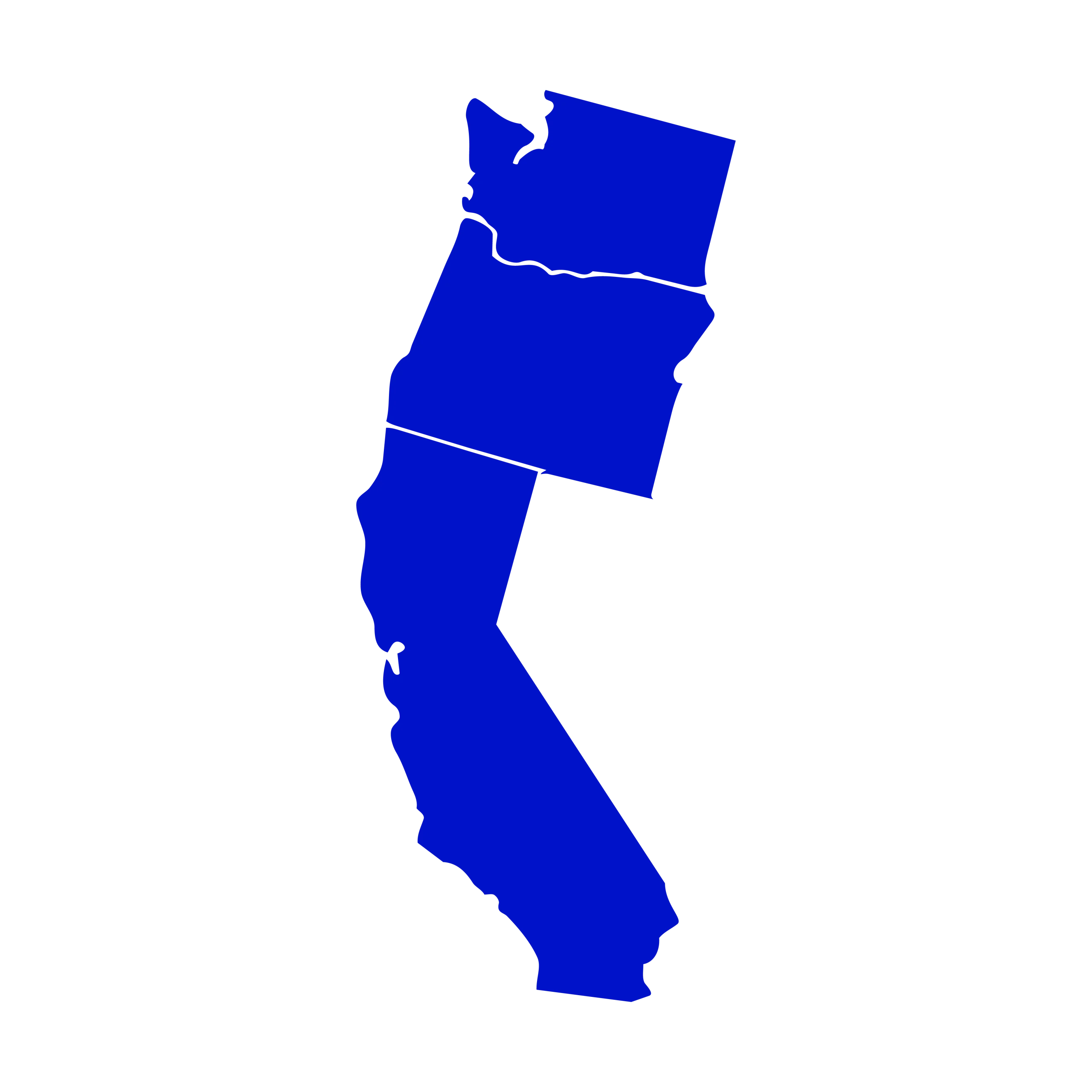Marine Construction Locations - Westcoast Outline